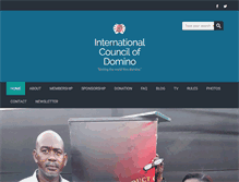 Tablet Screenshot of internationalcouncilofdomino.com